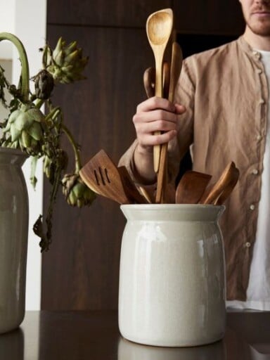 pot voor keukengerei houder strong desire keukenaccessoires keukengereedschap