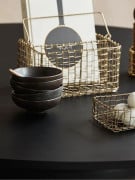 schaaltje inez zwart small nordal interiors schaaltje inez zwart small nordal interiors