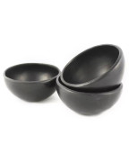 black pottery kom kommen bowl bowl ch13.8 black pottery kom kommen bowl bowl ch13.8
