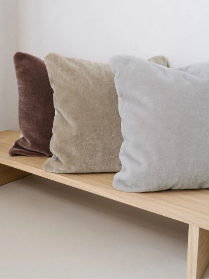 mohair sierkussen grijs studio femme home