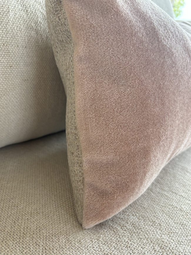 satijnmohair sierkussenhoes sara blush 50x50 cm satijnmohair sierkussenhoes sara blush 50x50 cm