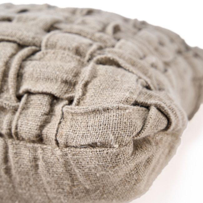 the linen crosier cushion cover natural