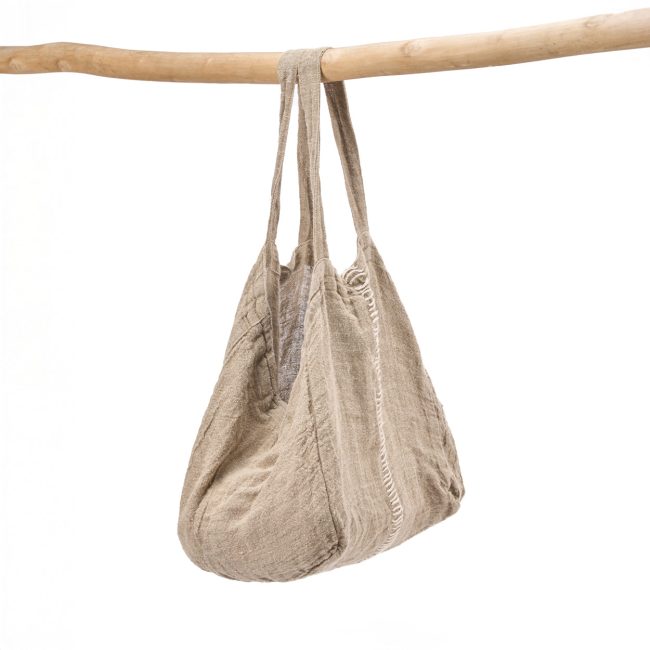 the tote ally linen shopper natural