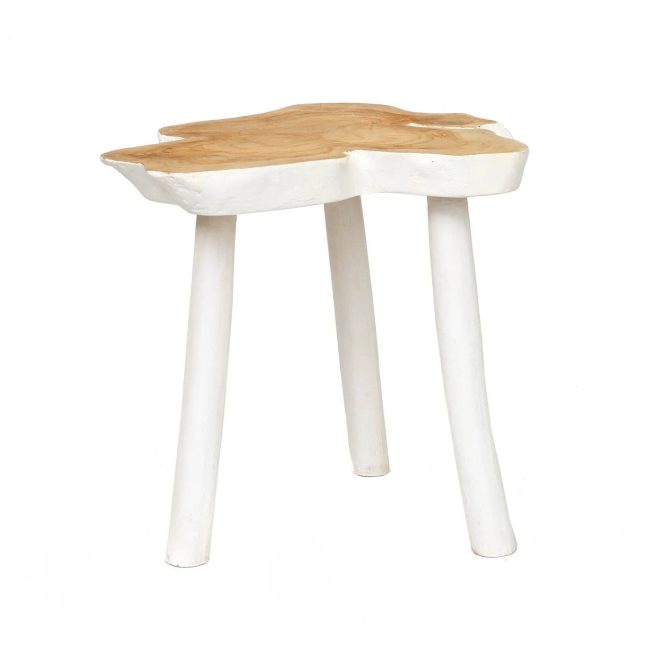 the organic side table natural white the organic side table natural white