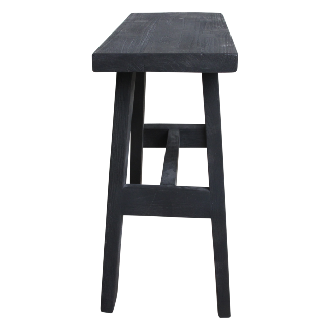 zwarte "bus stop" bankje medium 45x20x50 cm zwarte "bus stop" bankje medium 45x20x50 cm