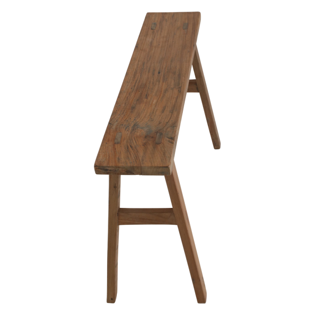 java carpenter bijzettafel/bankje gerecycled hout 80x17x50 cm java carpenter bijzettafel/bankje gerecycled hout 80x17x50 cm