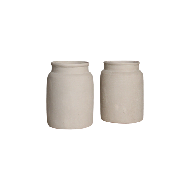 chalk decoratieve vaas mandore m 22x22x31 cm chalk decoratieve vaas mandore m 22x22x31 cm
