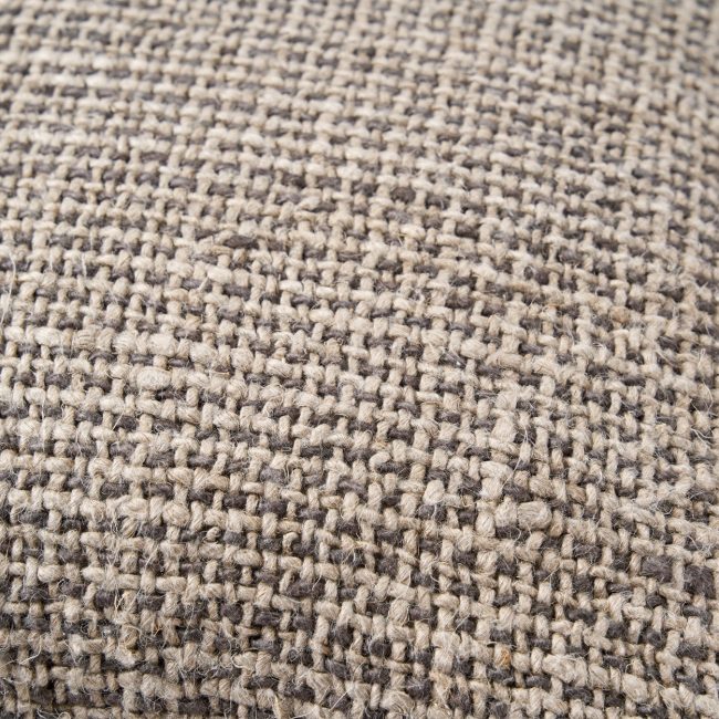 the linen grain cushion cover natural black the linen grain cushion cover natural black
