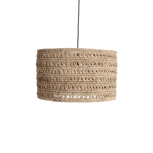 herba hanglamp van zeegras Ø 50x30 cm herba hanglamp van zeegras Ø 50x30 cm