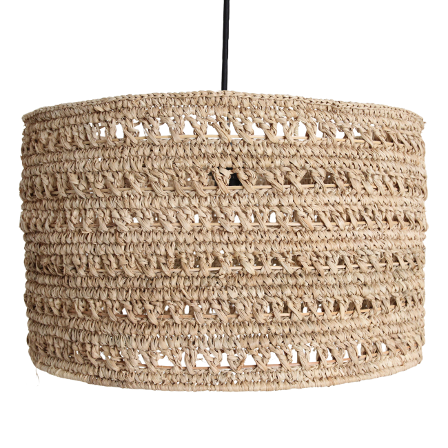 herba hanglamp van zeegras Ø 50x30 cm herba hanglamp van zeegras Ø 50x30 cm