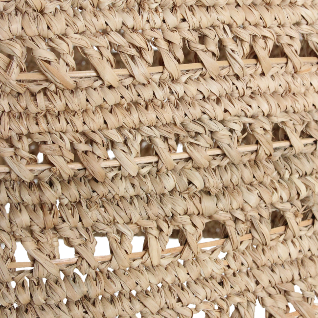 herba hanglamp van zeegras Ø 50x30 cm herba hanglamp van zeegras Ø 50x30 cm