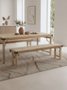 limewash opklapbare eettafel 165x75x76 cm limewash opklapbare eettafel 165x75x76 cm