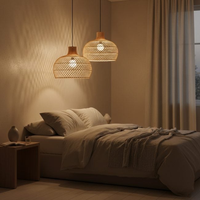 maze rotan hanglamp naturel Ø 42x36 cm maze rotan hanglamp naturel Ø 42x36 cm