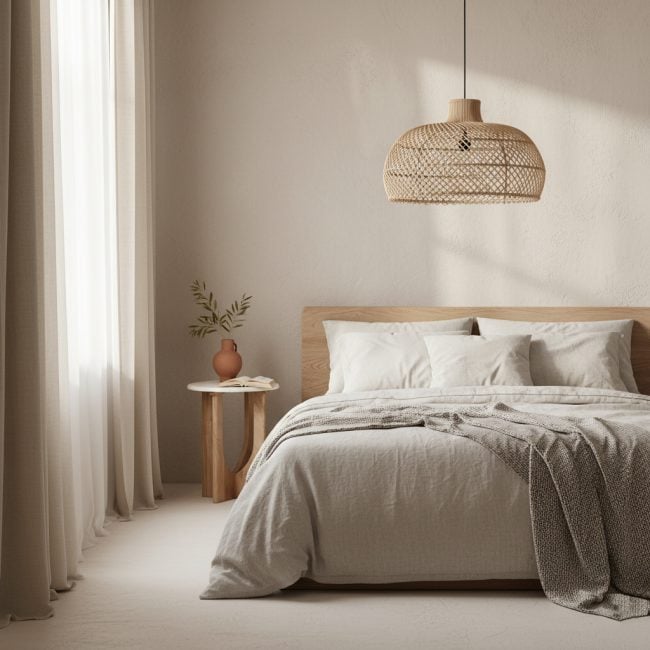maze rotan hanglamp naturel Ø 57x36 cm