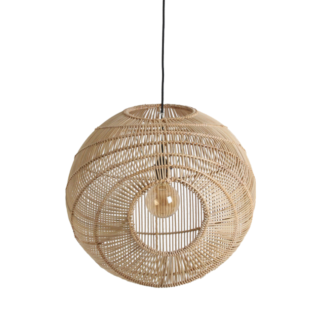 luna rotan hanglamp sphere 50x52x50 cm luna rotan hanglamp sphere 50x52x50 cm