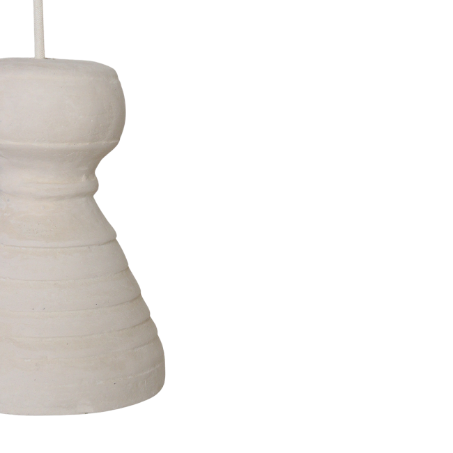 chalk hanglamp kanoi 15x15x20,5 cm chalk hanglamp kanoi 15x15x20,5 cm