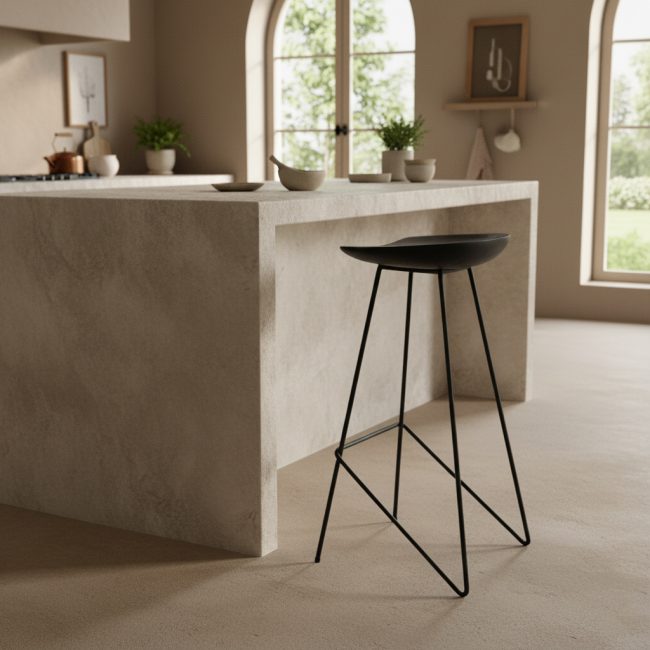 loft teakhouten barkruk zwart 41x42x77 cm loft teakhouten barkruk zwart 41x42x77 cm