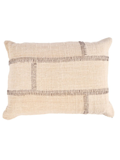 the stonepath cushion cover natural bazar bizar