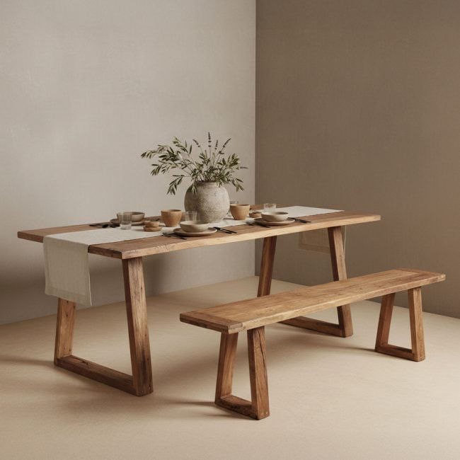 farmwood eetkamerbank 180 cm farmwood eetkamerbank 180 cm