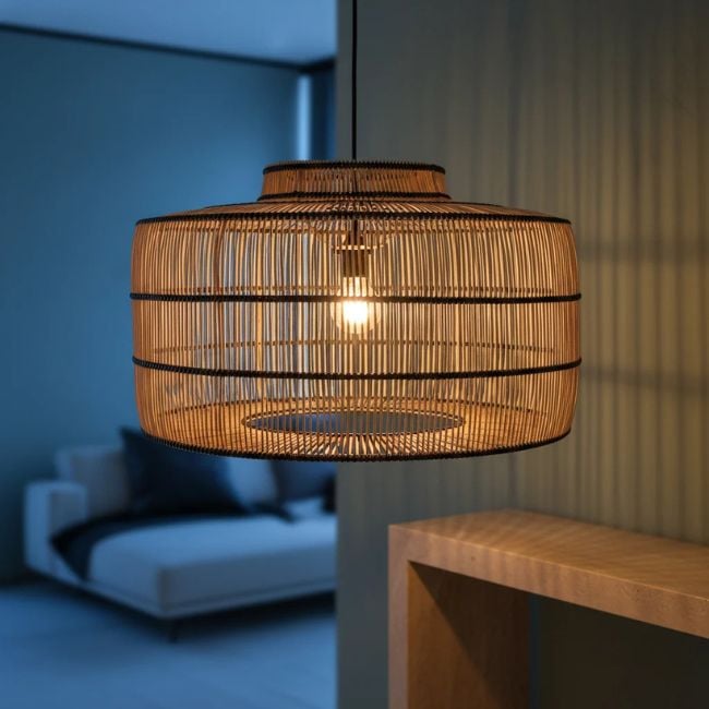 stella rotan hanglamp 61x61x36 cm stella rotan hanglamp 61x61x36 cm