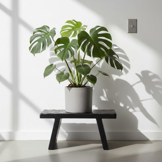 mangohouten bijzettafel/kruk zwart 40x25x20 cm mangohouten bijzettafel/kruk zwart 40x25x20 cm