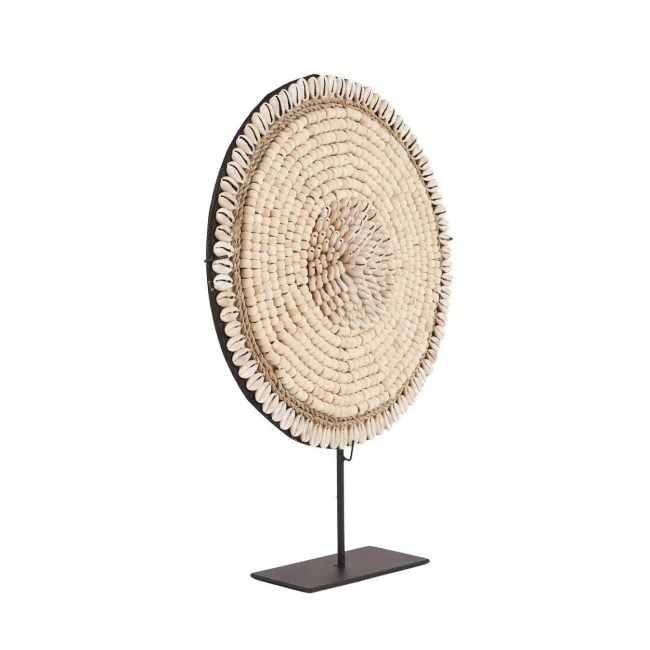 the shell martinique on stand natural white the shell martinique on stand natural white