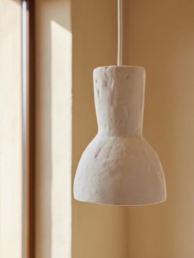 chalk hanglamp moro 15x15x21,5 cm raw materials chalk hanglamp moro 15x15x21,5 cm raw materials