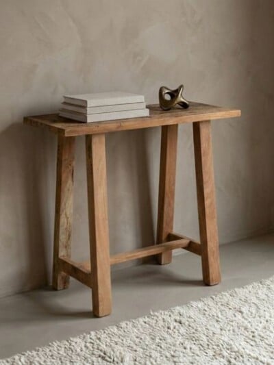 farmwood wandtafel/sidetable