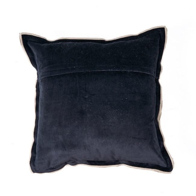 the nordic stripe cushion cover natural black 50x50 the nordic stripe cushion cover natural black 50x50