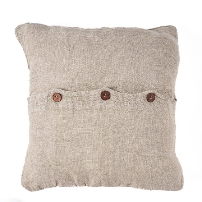 the linen edit cushion cover natural