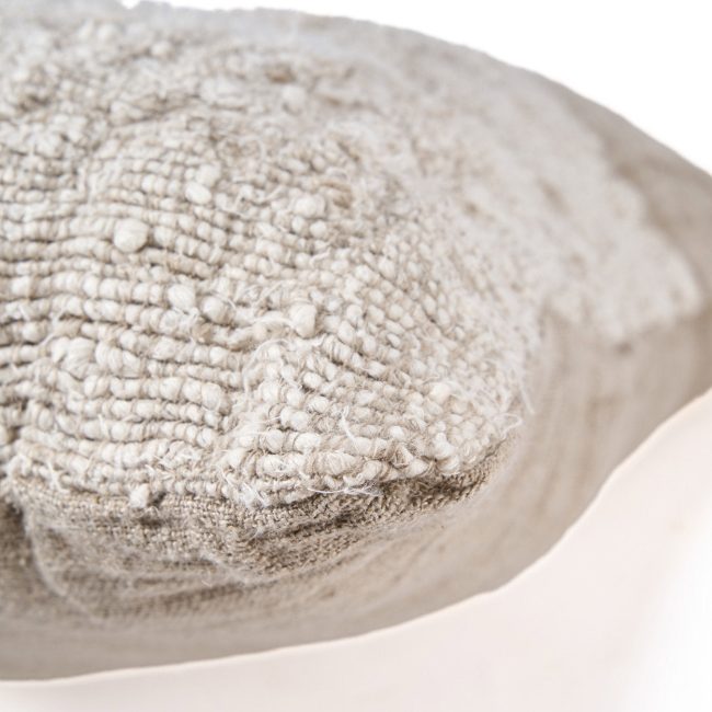 the linen edit cushion cover natural