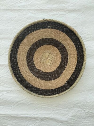 tonga binga mand 40cm model a naturel bruin wandhanger