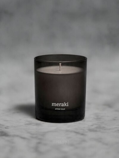 meraki geurkaars amber dust geurkaarsen