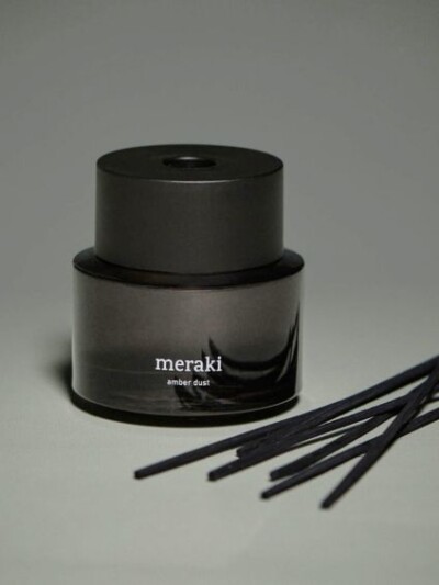 meraki geurstokjes diffuser amber dust