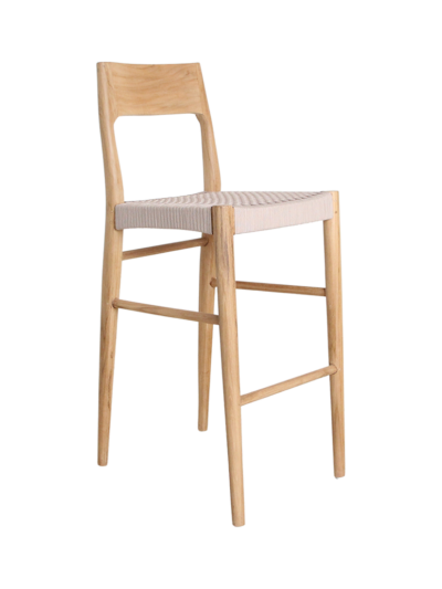 freya teakhouten barstoel outdoor