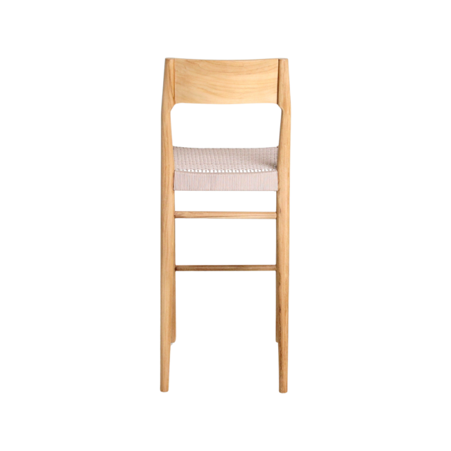 freya teakhouten barstoel outdoor