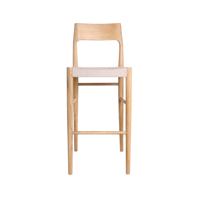 freya teakhouten barstoel outdoor