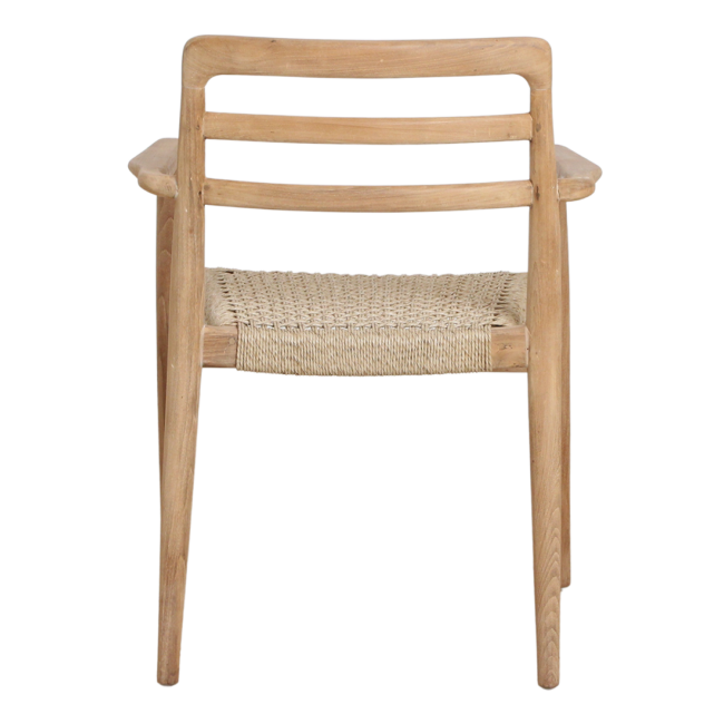 verano teak tuinstoel met armleuning naturel (set of 2) verano teak tuinstoel met armleuning naturel (set of 2)