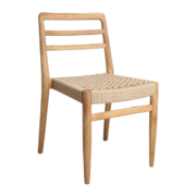 verano teakhouten tuinstoel naturel (set of 2)