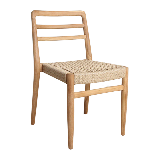 verano teakhouten tuinstoel naturel (set of 2)