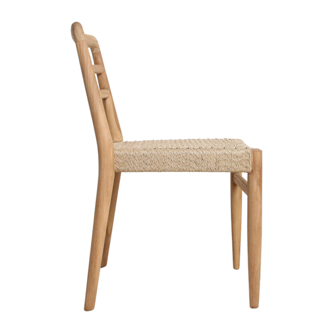verano teakhouten tuinstoel naturel (set of 2)