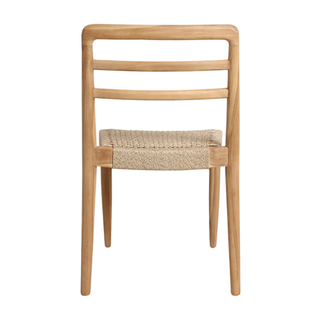 verano teakhouten tuinstoel naturel (set of 2)