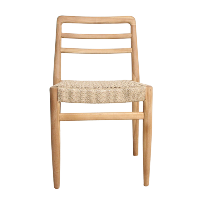 verano teakhouten tuinstoel naturel (set of 2)