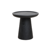 nero teakhouten bijzettafel dusk zwart