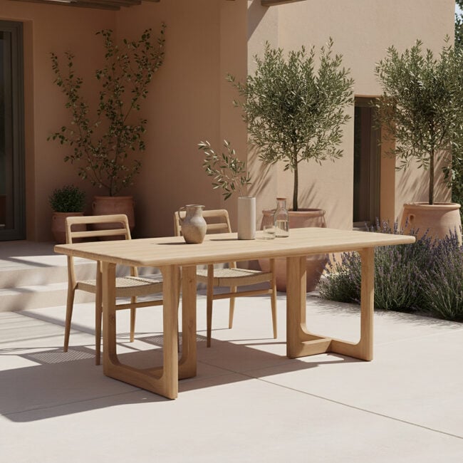 primavera teakhouten tuintafel 240 cm primavera teakhouten tuintafel 240 cm