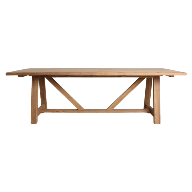soleado teakhouten tuintafel 200 cm