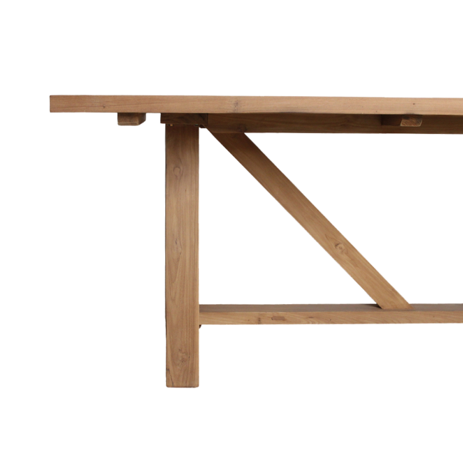 soleado teakhouten tuintafel 200 cm
