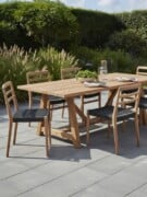 teakhouten tuintafel 200 cm ibiza tuin tafel ibizastijl raw materials