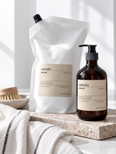 meraki hand soap northern dawn + navulling – voordeelset 1490ml meraki hand soap northern dawn + navulling – voordeelset 1490ml