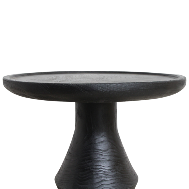 nero teakhouten bijzettafel twilight zwart nero teakhouten bijzettafel twilight zwart